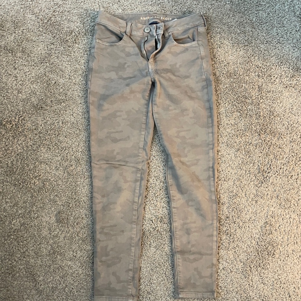 Skinny jeans - camo